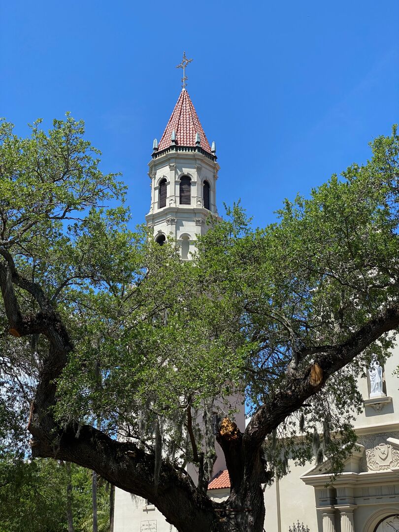 Cathedral Basilica from Plaza