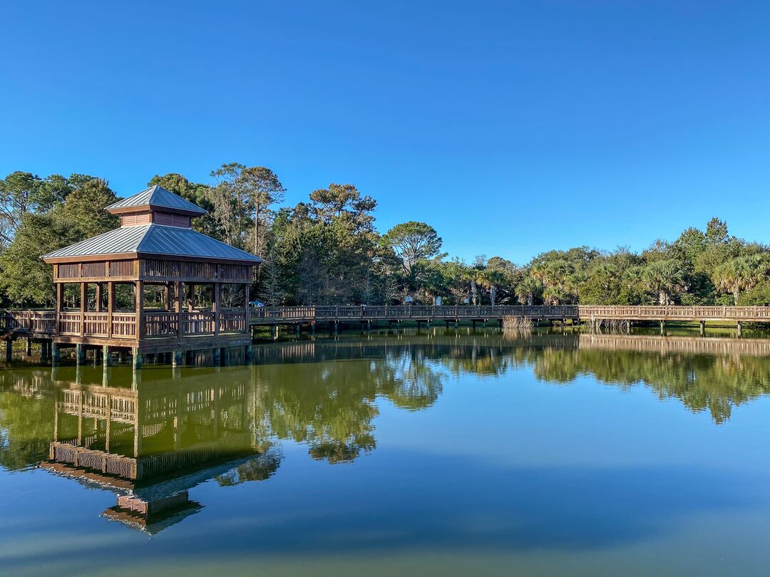 Bird Island Park Pond Ponte Vedra Beach