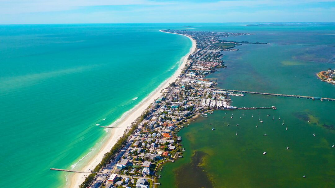 Bradenton Beach Aerial - Madden Media