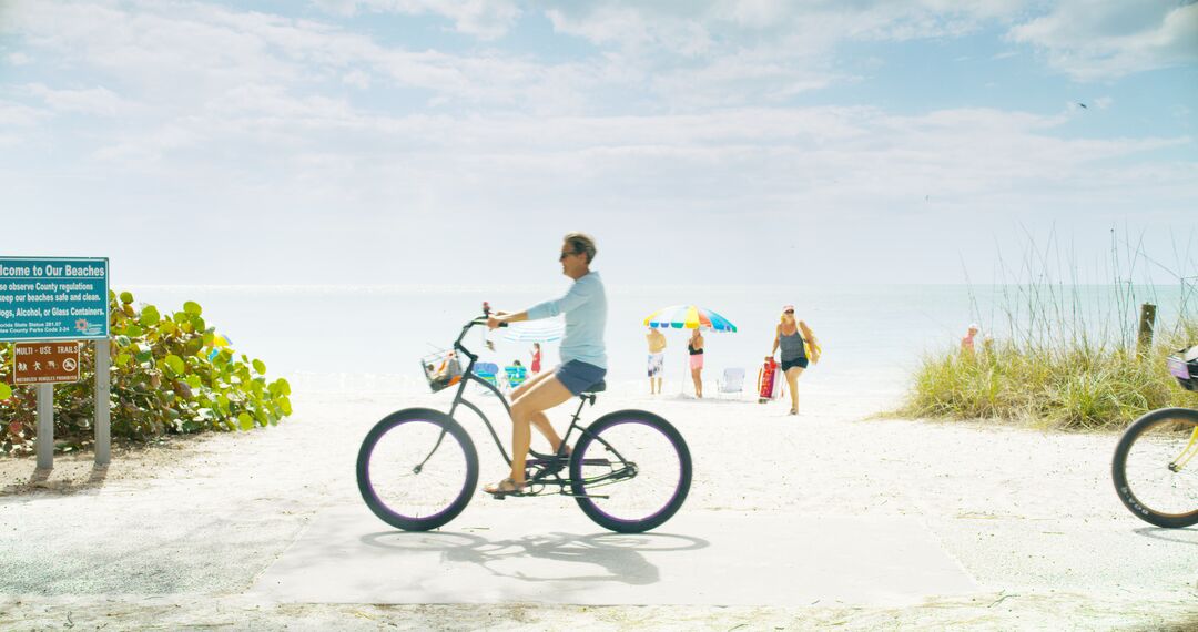 Bicycle on Coquina - Madden Media