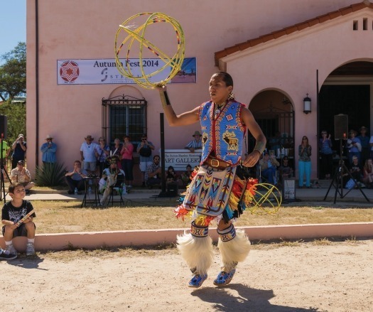 American Indian Hoop Dancer