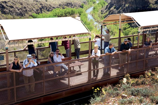 Verde Canyon Railroad Tourists