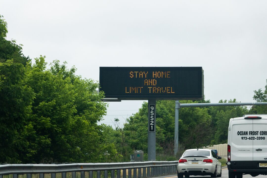 Highway sign