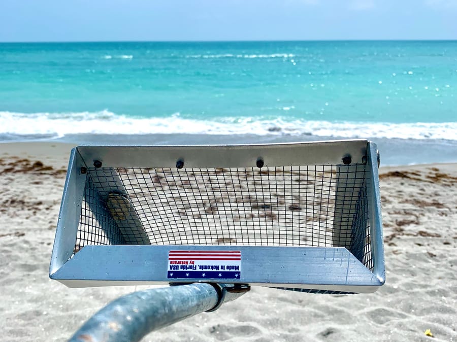 Shark Tooth Sifter Venice Beach