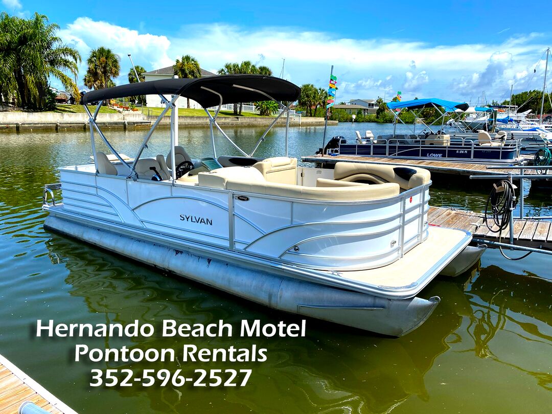 Hernando Beach Motel Pontoon Rental