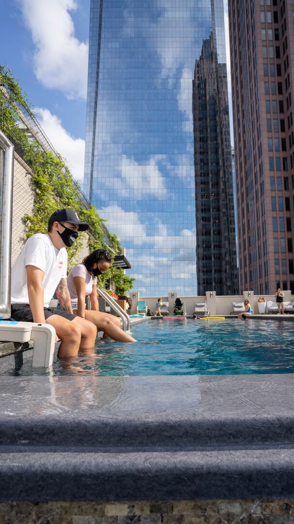 The Windsor rooftop pool