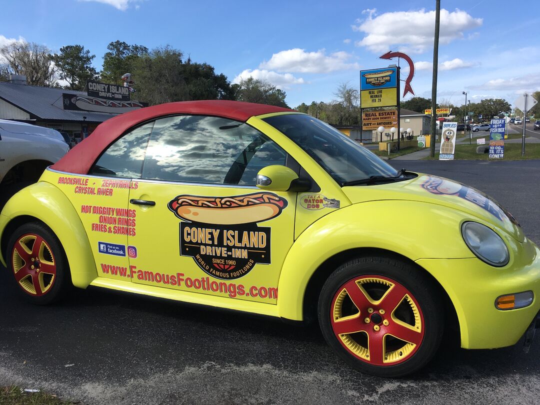 Coney Island Hot dog Car