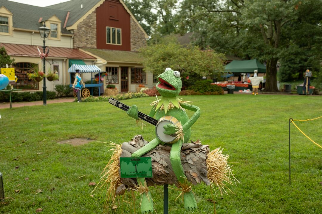 Peddler's Village Scarecrows in the Village