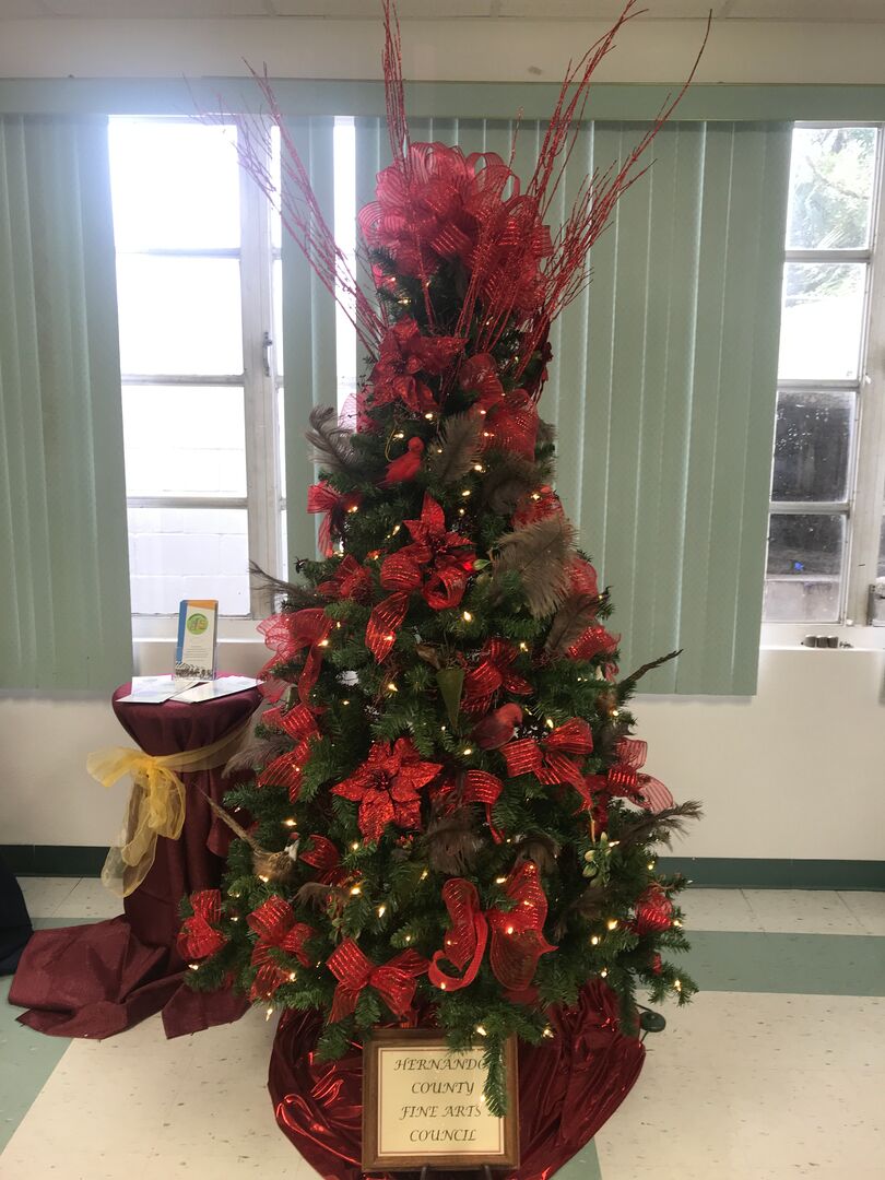 Visit center Xmas tree