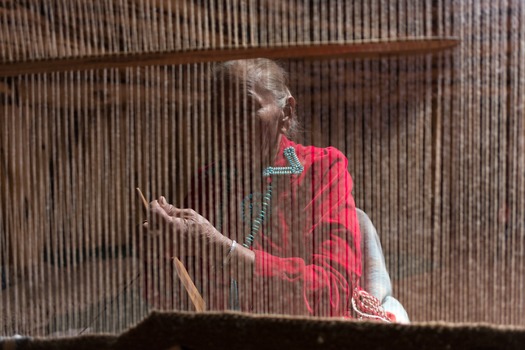 Navajo Rug Weaver