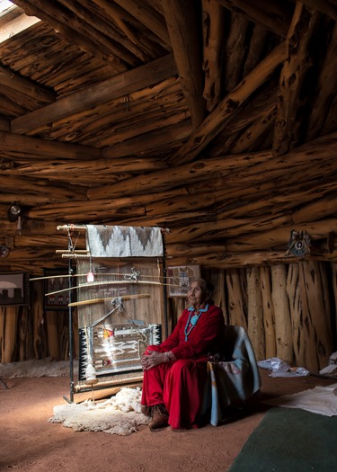 Navajo Rug Weaving