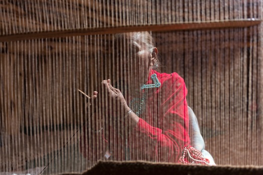 Navajo Rug Weaving