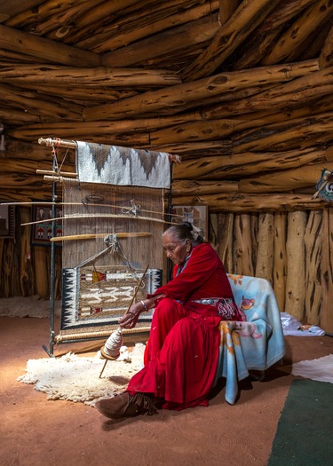 Navajo Rug Weaving