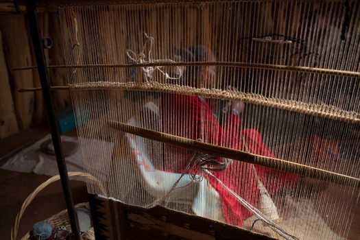 Navajo Rug Weaving