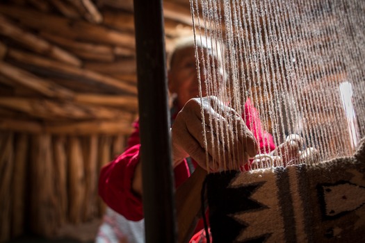 Navajo Rug Weaving