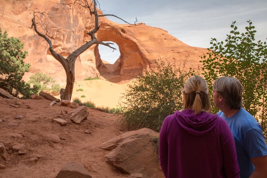 Monument Valley Ear of the Wind Arch