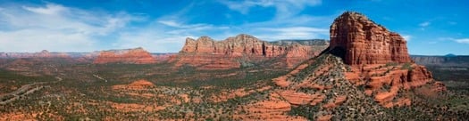 Panoramic View of Sedona