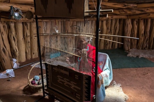 Navajo Rug Weaving