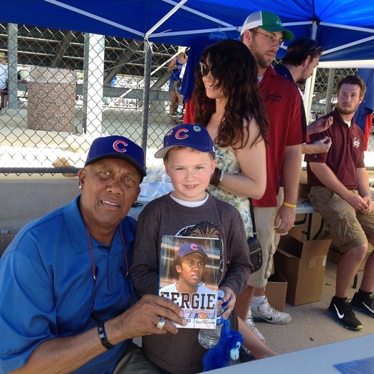 Fergie Jenkins at Sloan Park