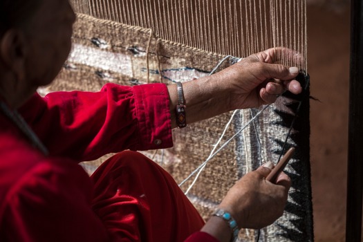 Navajo Rug Weaving