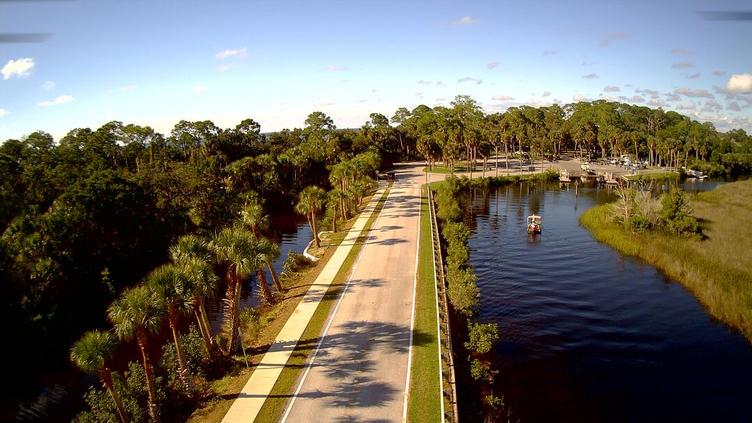 Bayport ramp area from causeway