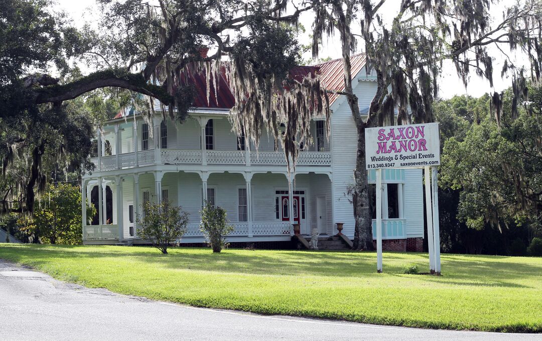 Saxon Manor with Sign 2