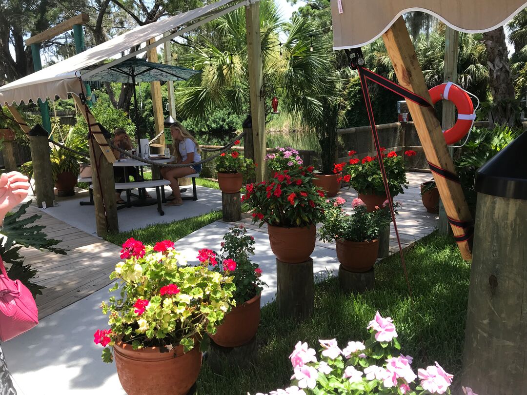 Silver Dolphin Exterior Gardens