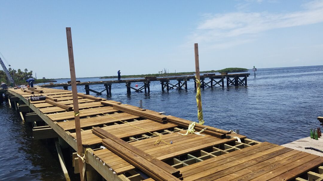 Bay Port Construction New pier