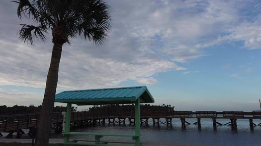 Bayport Pier Ribbon Cutting Before