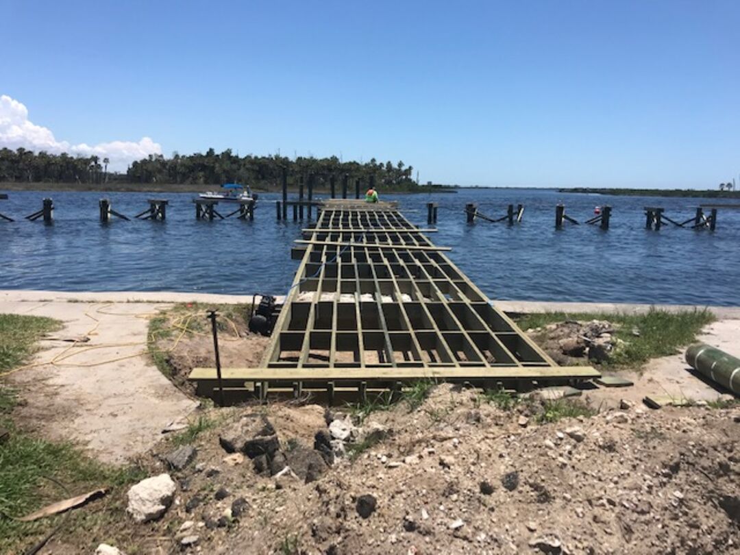 Bay Port Construction New pier