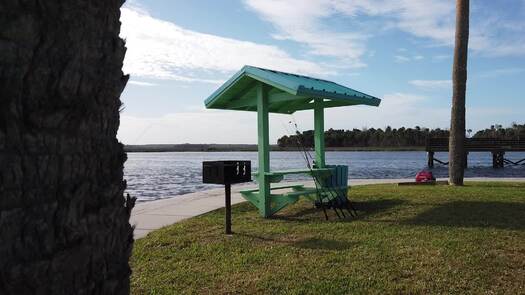 Bayport LS Kiosk w Fishing Poles