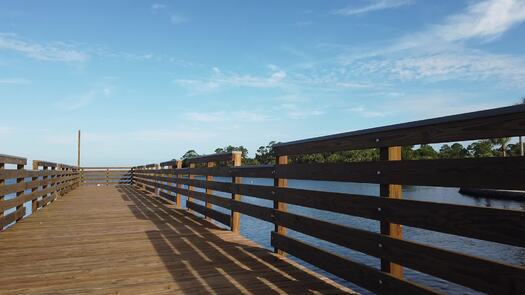 Bayport Pier RS Pan Left