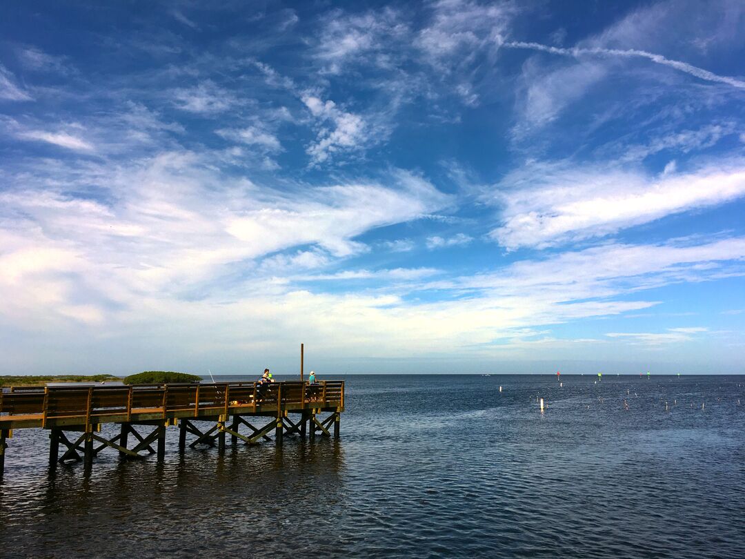 Bayport Park new pier