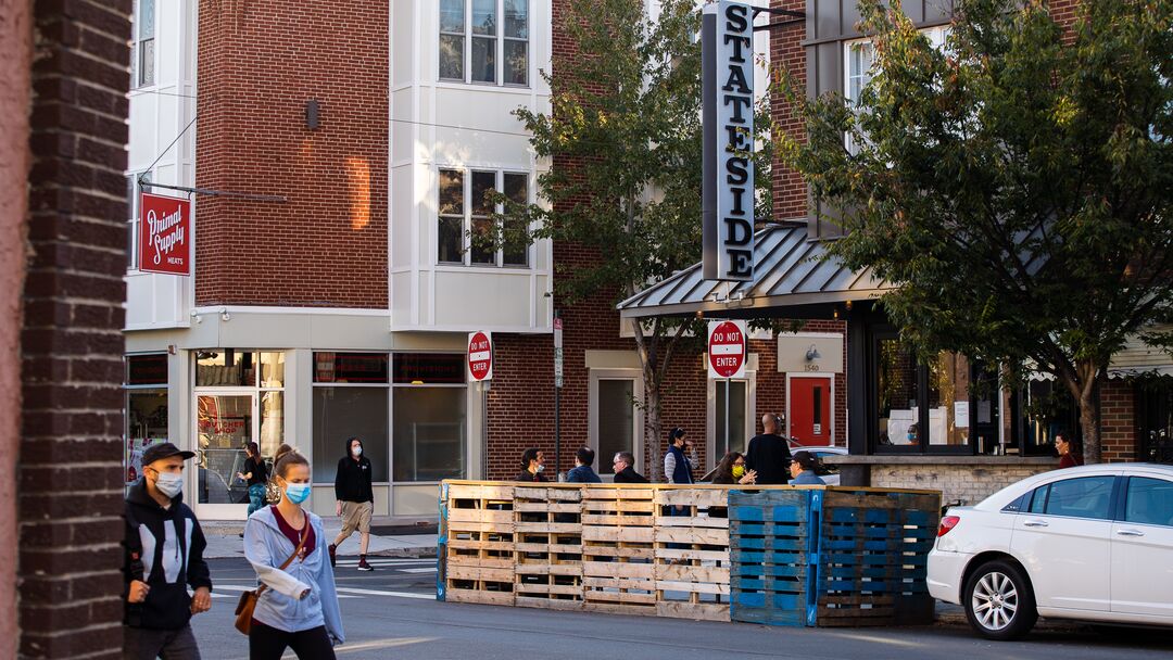 Stateside outdoor dining