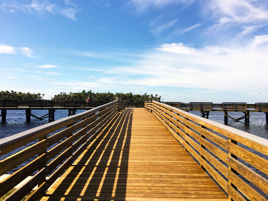 Bayport Pier entrance