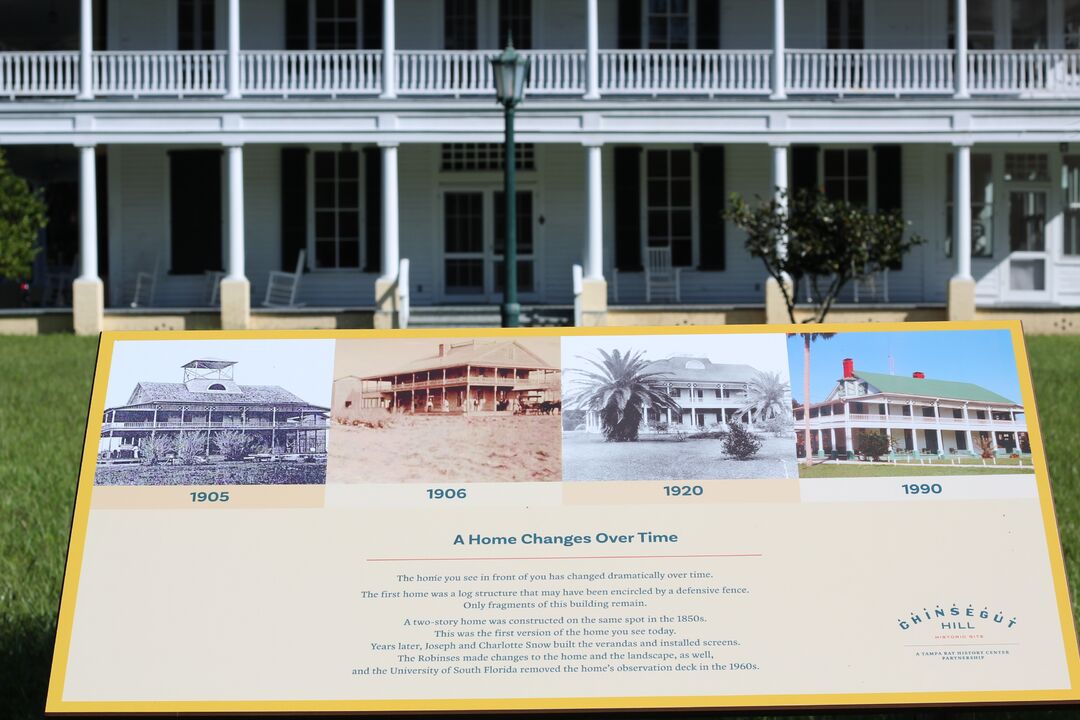 Chinsegut Historic Site Front Sign