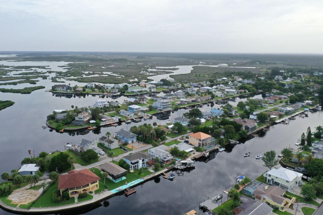 Hernando Beach Aerial View