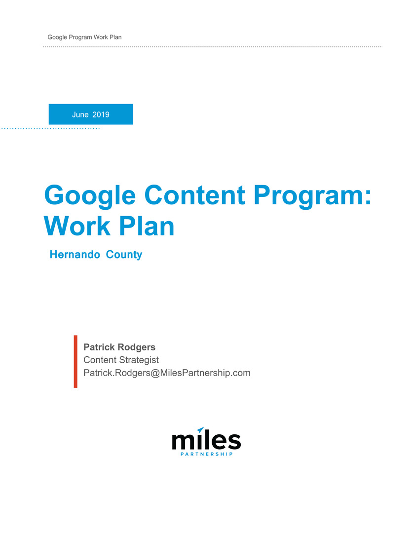 4_Hernando County Google Program Work Plan