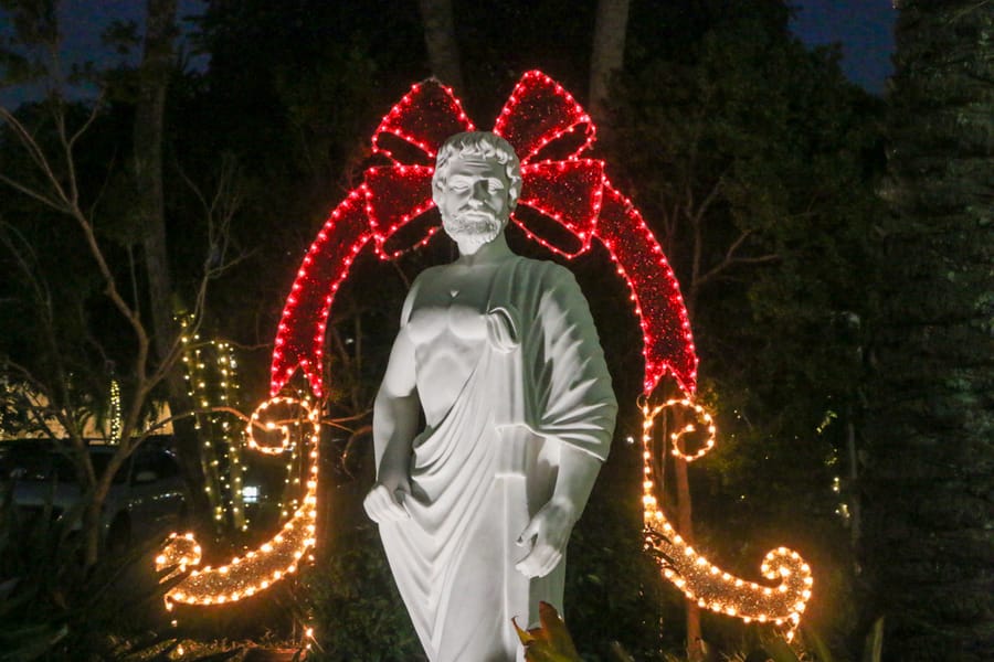 St Armands Circle Holiday Lights