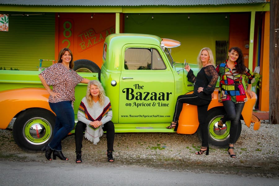 The Bazaar on Apricot and Lime