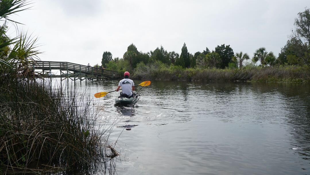 Florida's Adventure Coast Paddling Trail (photo by Visitors Bureau)