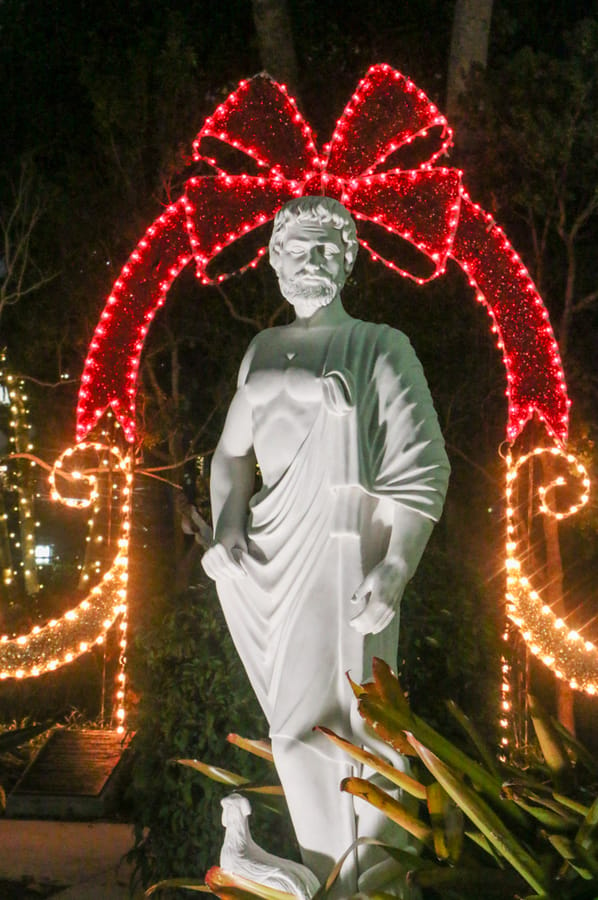 St Armands Circle Holiday Lights