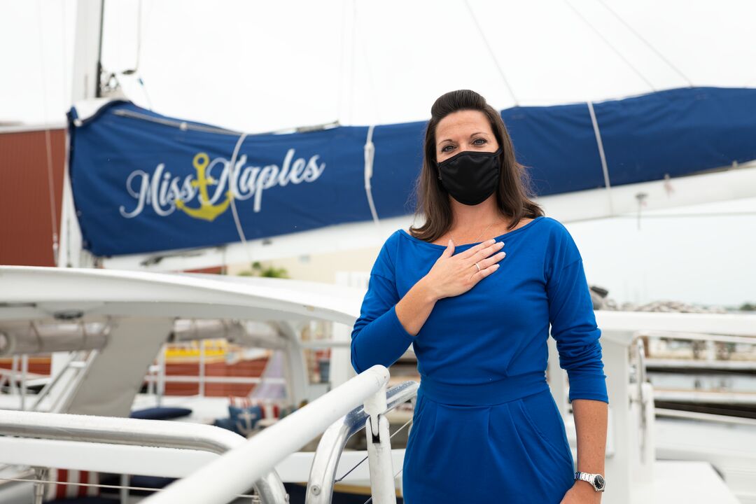 Miss Naples-Female Manager At Boat Dock-1880786
