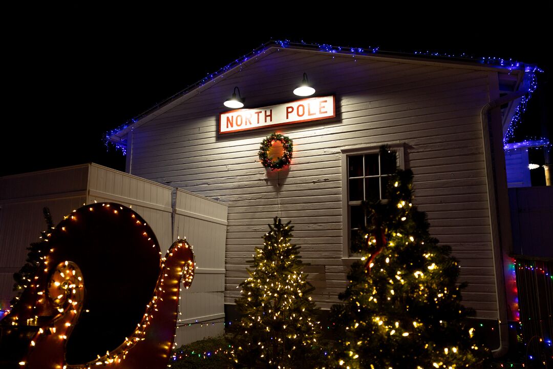 North Pole Express at Railroad Museum