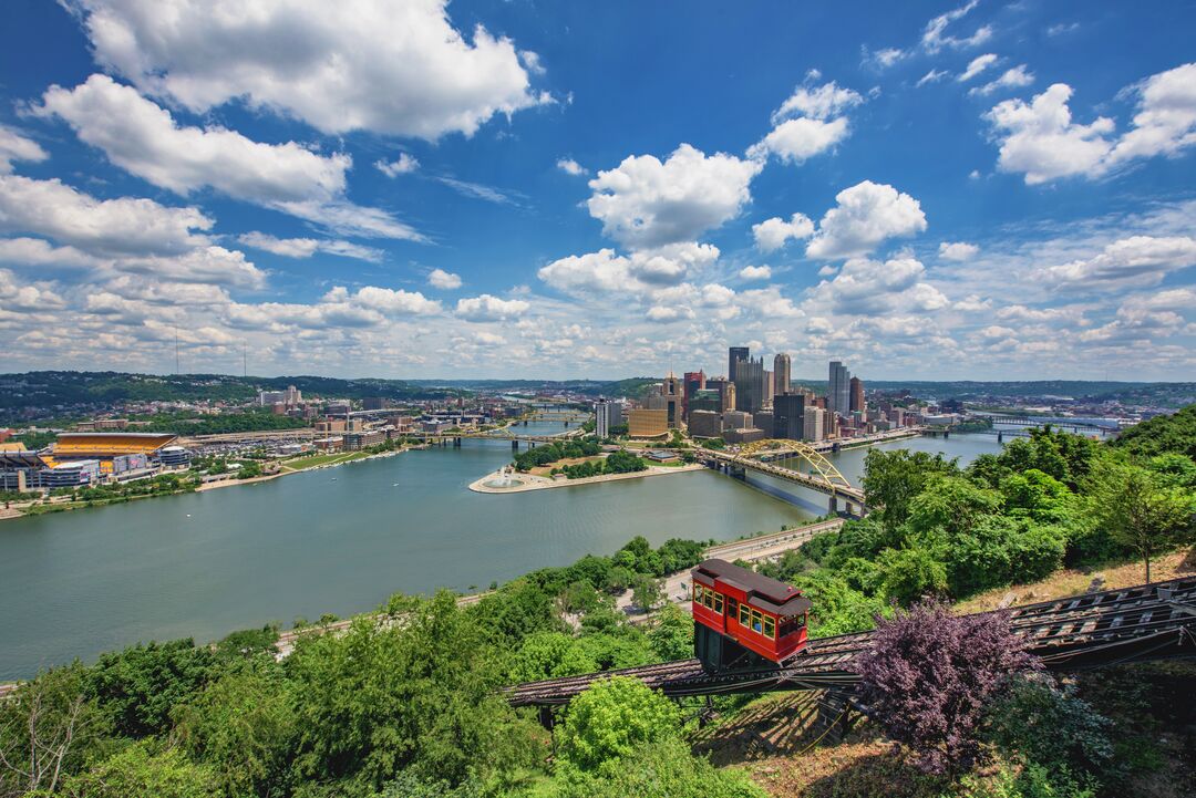 Pittsburgh from the Duquesne Incline REV - credit Dave DiCello