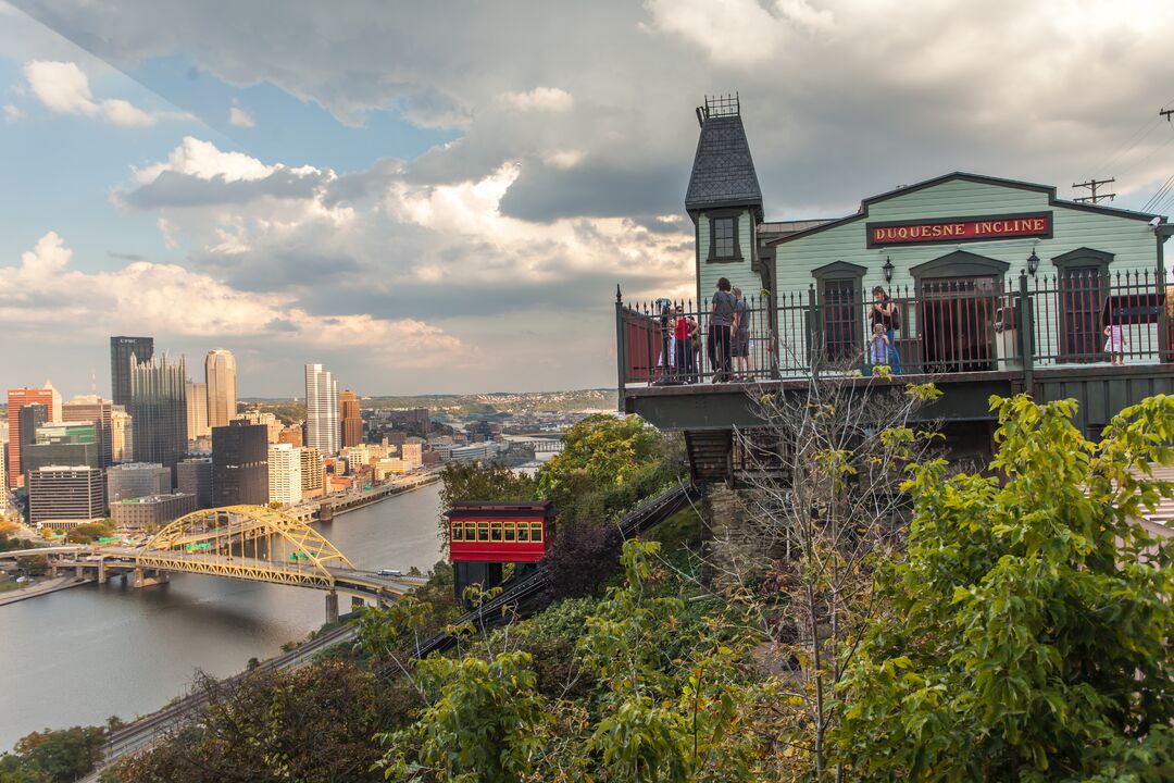 View of Pittsburgh from Mt Washington.