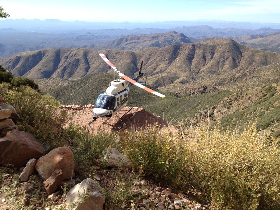 Four Peaks Mining Company, Mazatzal Mountains_credit Four Peaks Mining Company