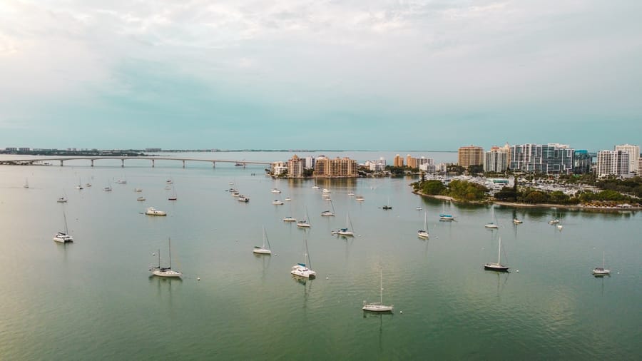 Downtown Sarasota Aerial