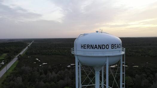 Water Tower close around