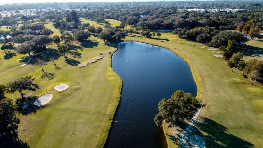 Boca Royale Golf Aerial